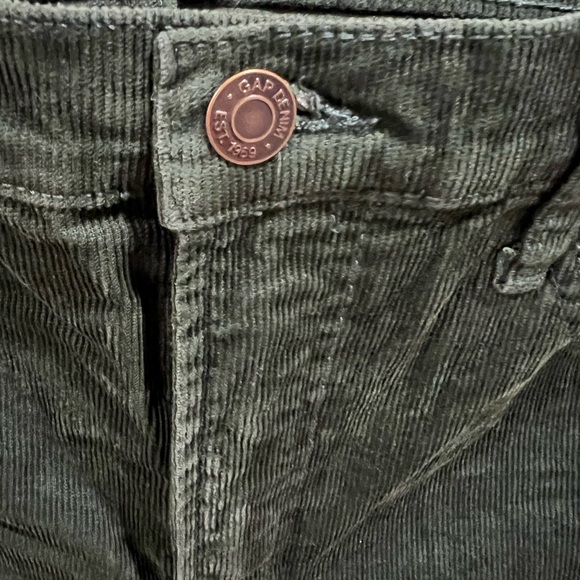 GAP Vintage Slim High Rise Green Jeans - Picture 4 of 6